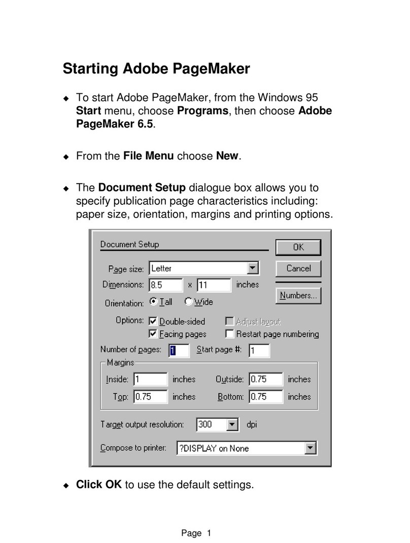 Adobe 27530402 - PageMaker - PC User manual