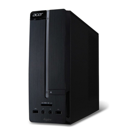 Acer Aspire XC600 User manual