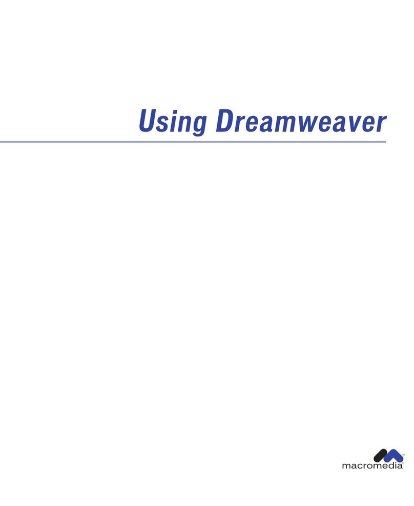 MACROMEDIA 38028779 - Macromedia Dreamweaver - Mac using manual