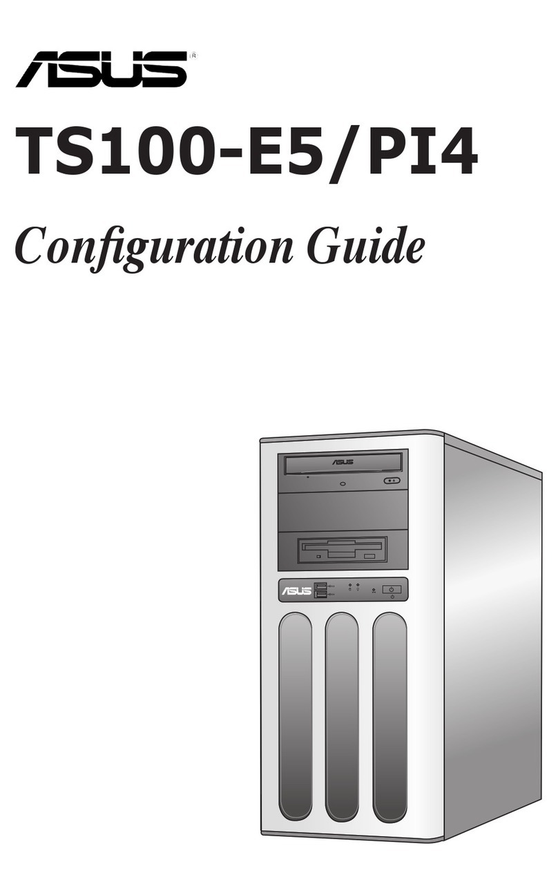 Asus TS100-E5/PI4 - 0 MB RAM User manual
