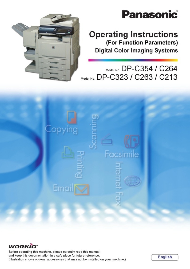 Panasonic WORKIO DP-C354 User manual
