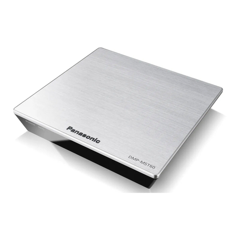 Panasonic DMP-MST60 owner's manual