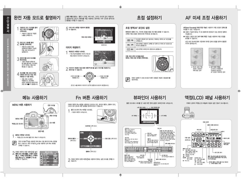 Samsung GX-20 - Digital Camera SLR User manual