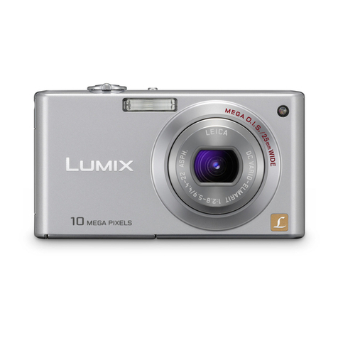 Panasonic DMC-FX37A - Lumix Digital Camera Instruction Manual