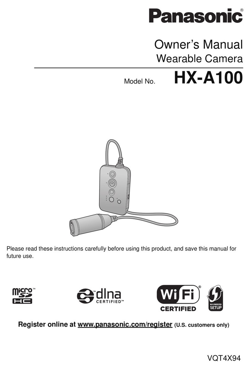Panasonic HX-A100D User manual