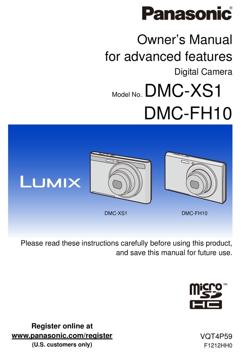 Panasonic DMC-XS1R User manual