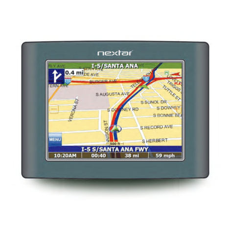 Nextar X3-01 - Satellite Navigation 3.5" Color Touch Screen... Hardware manual