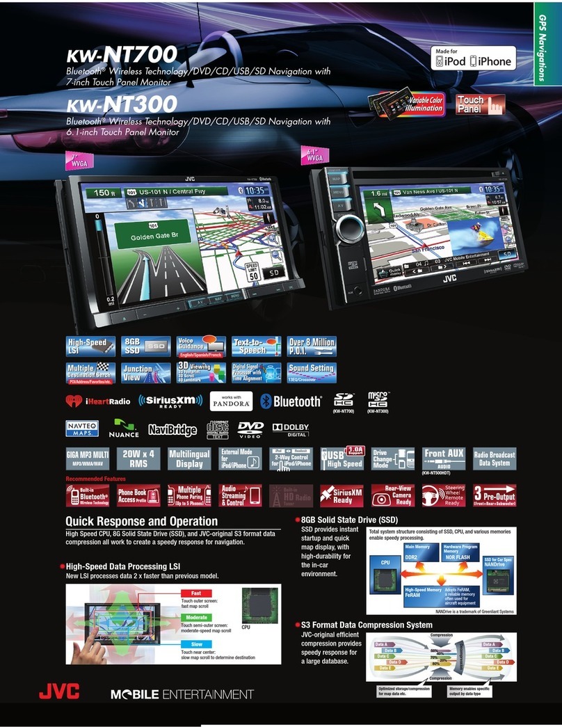 JVC KW-NT700 User manual