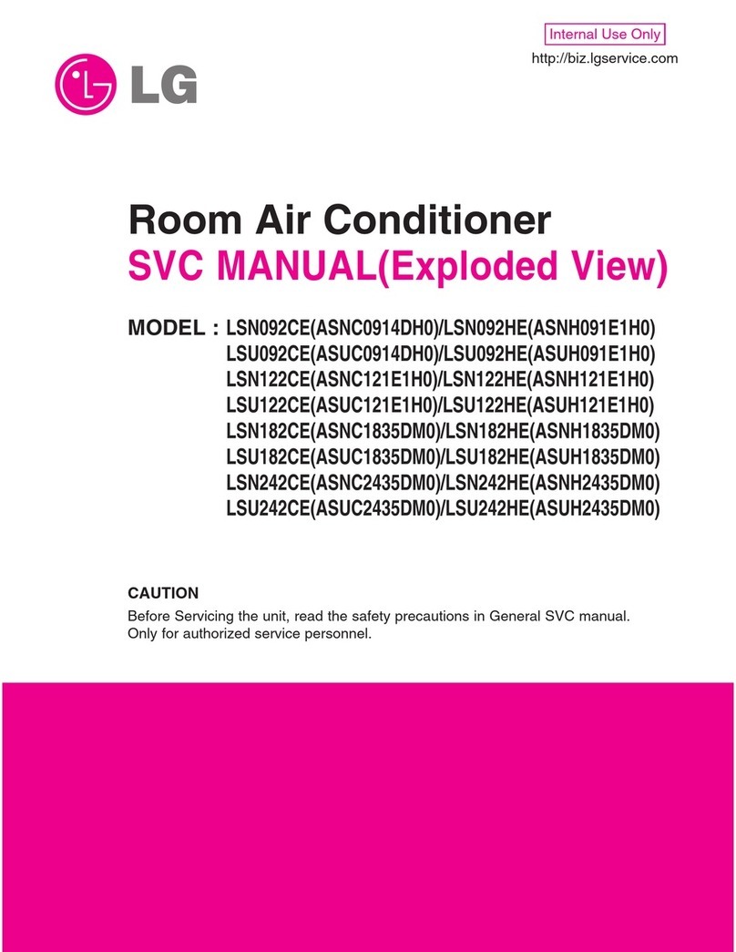 LG LSU092CE User manual