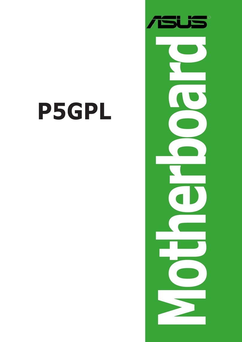Asus P5GPL user manual