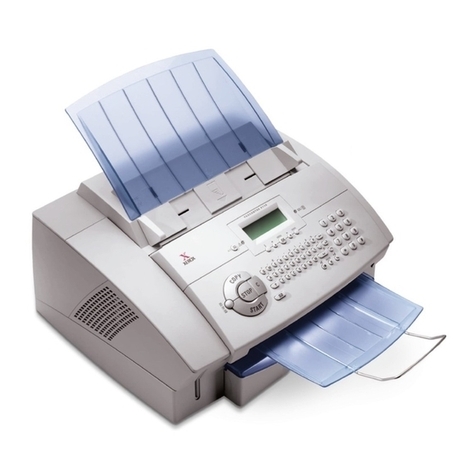Xerox FaxCentre F110 User manual
