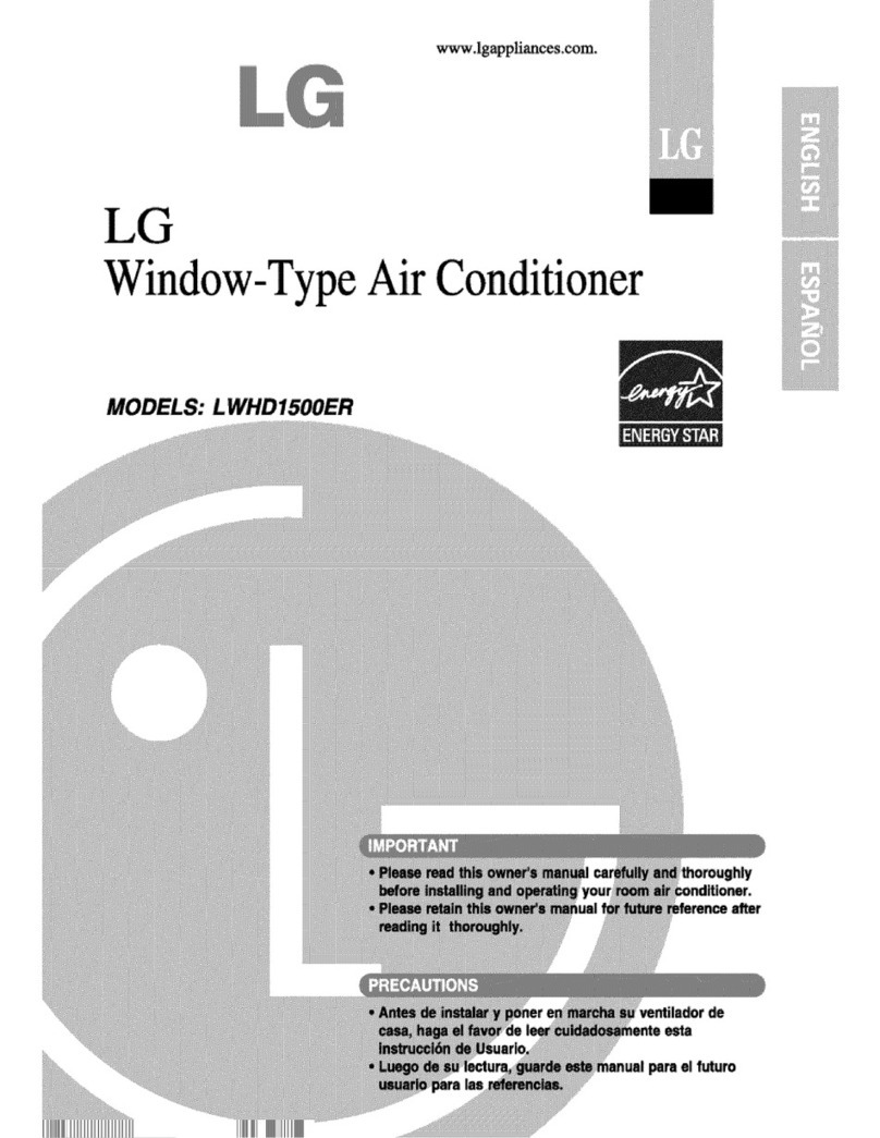 LG LWHD1500ER User manual