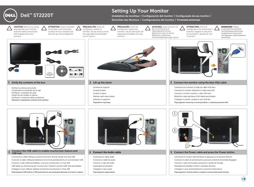 Dell ST2220T User manual