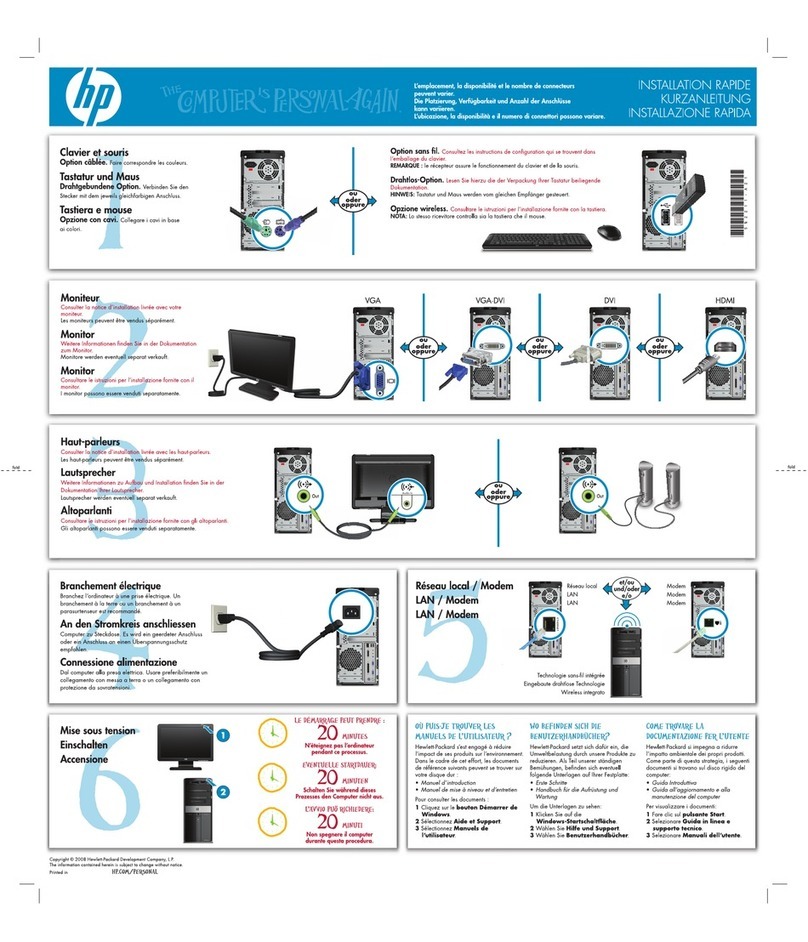 HP M9402f - pavilion - elite User manual HP M9402f - pavilion - elite User manual