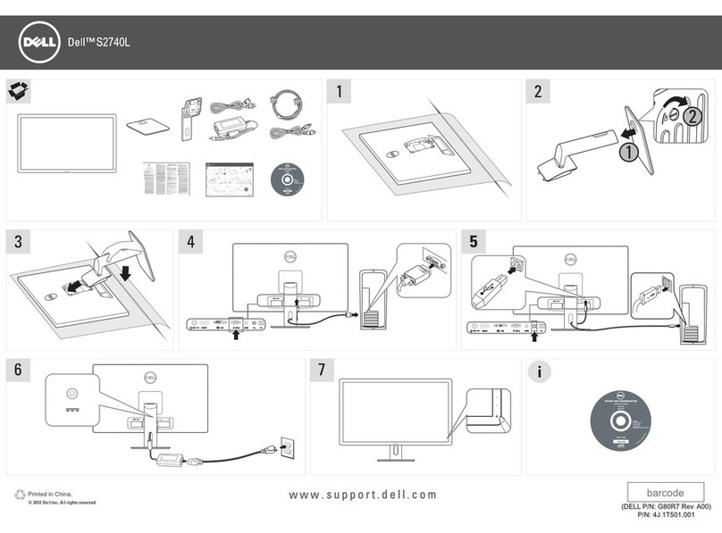 Dell S2740L User manual