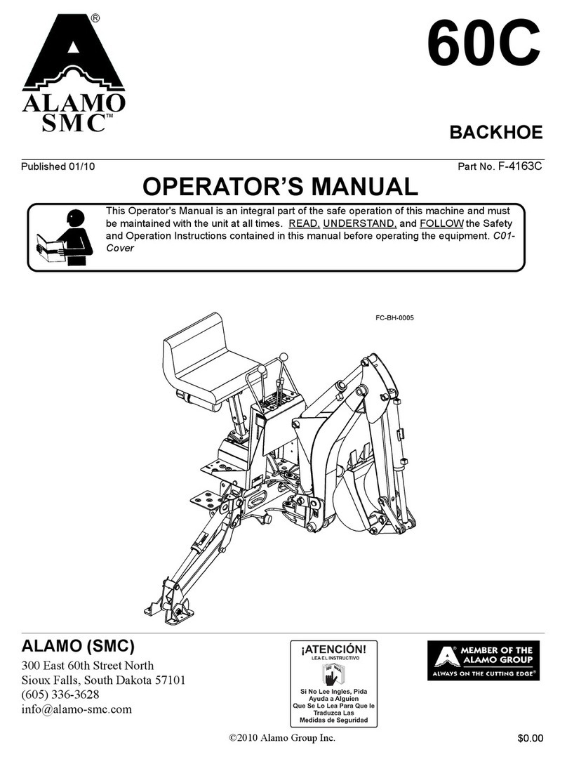 Alamo 60C Operator's Operator's manual