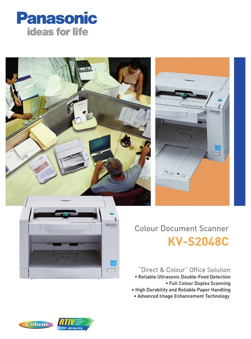 Panasonic KV-S2048C User manual