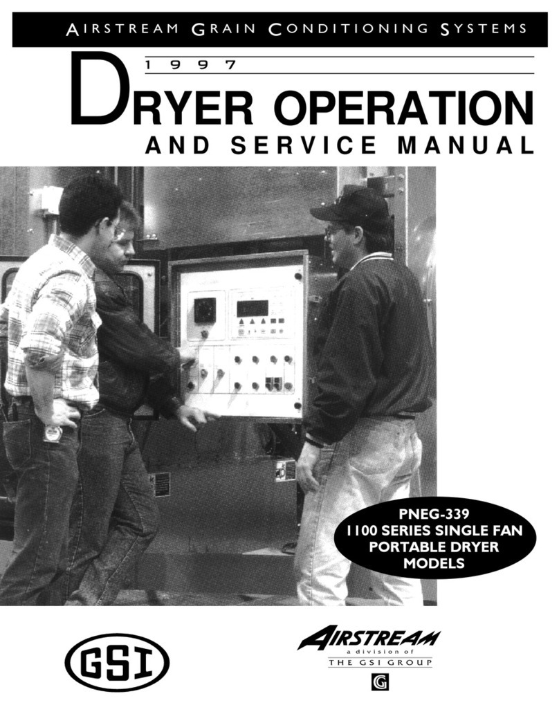 Airstream 1100 SERIES Operation manual