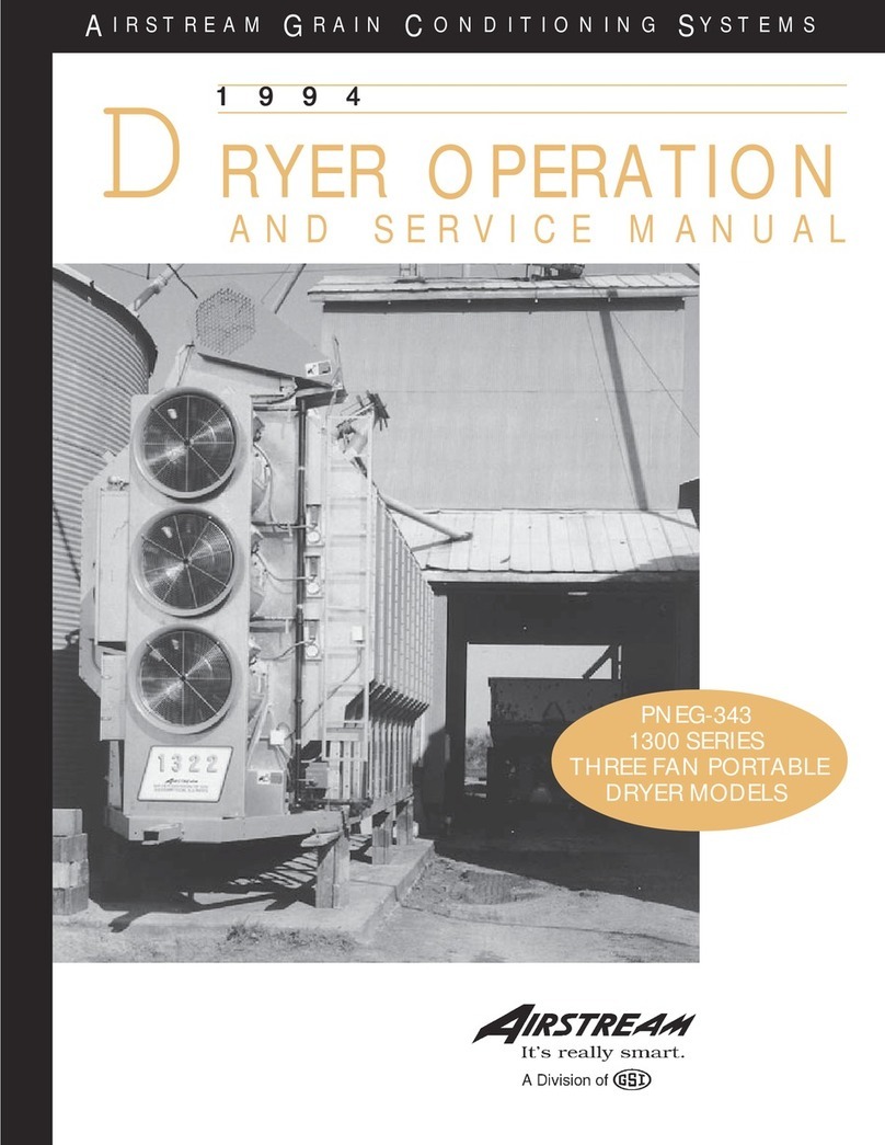 Airstream PNEG-343 Operation manual
