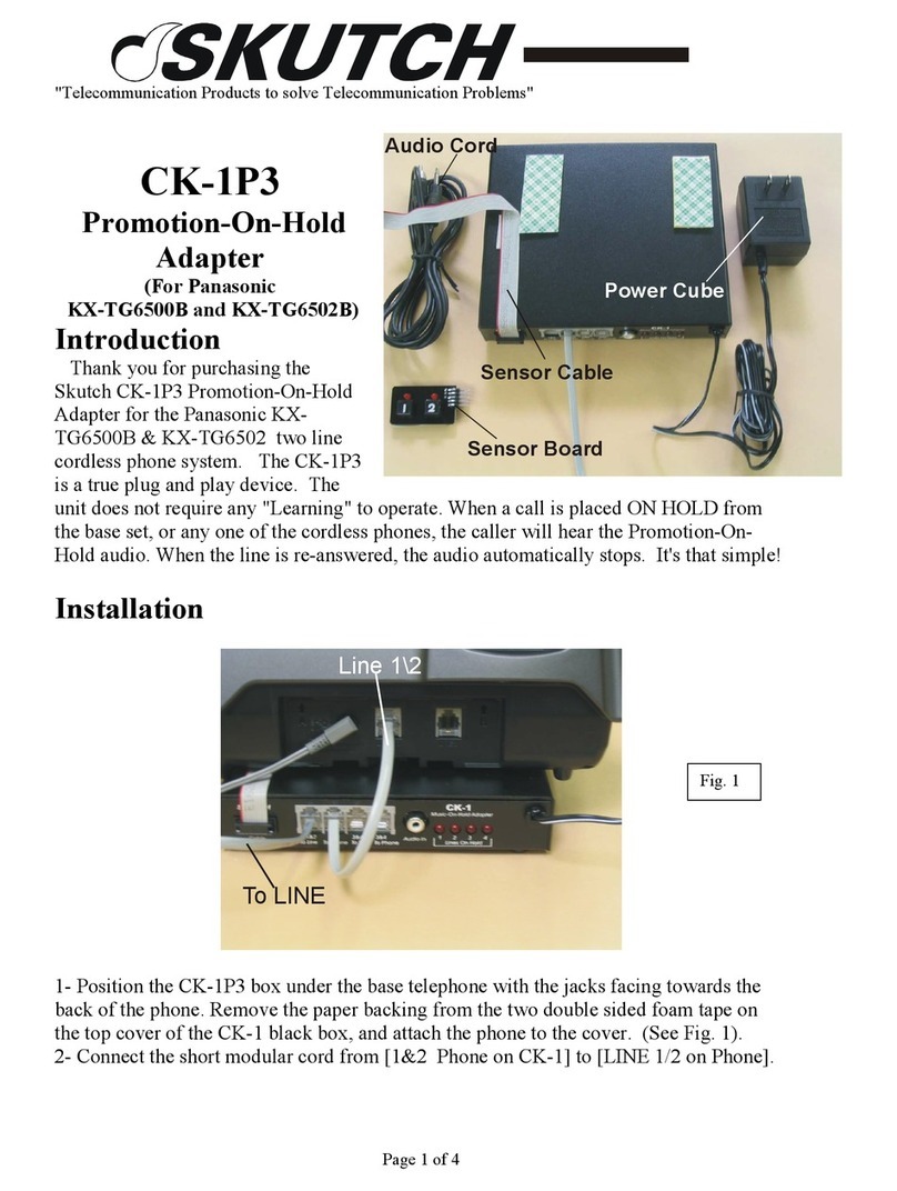 SKUTCH CK-1P3 user guide