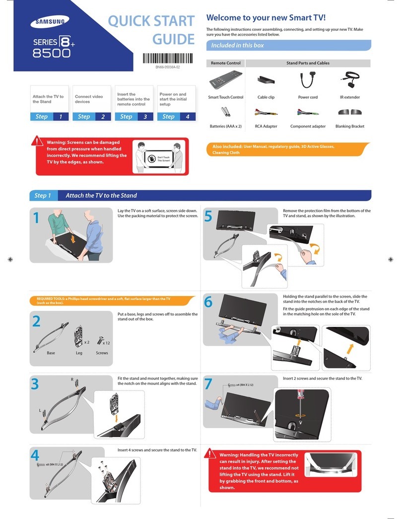 Samsung PN64F8500AF User manual