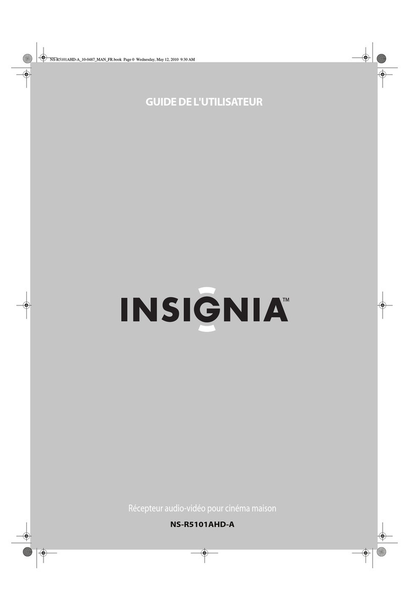 Insignia NS-R5101AHD-A Guide de l'utilisateur