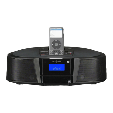 Insignia NS-ES6113 - Micro System Quick start guide