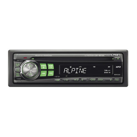 Alpine CDE-9874R User manual