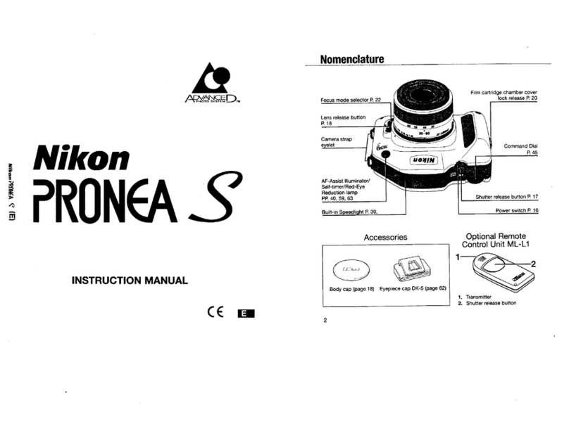 Nikon 2170749 - Pronea S APS Camera User manual