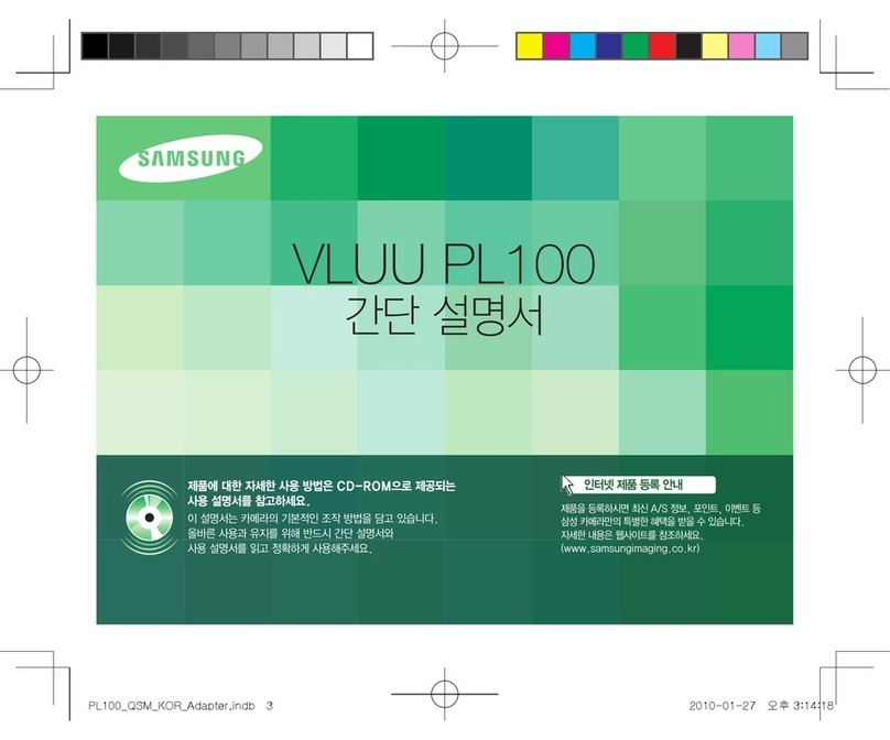 Samsung VLUU PL100 User manual