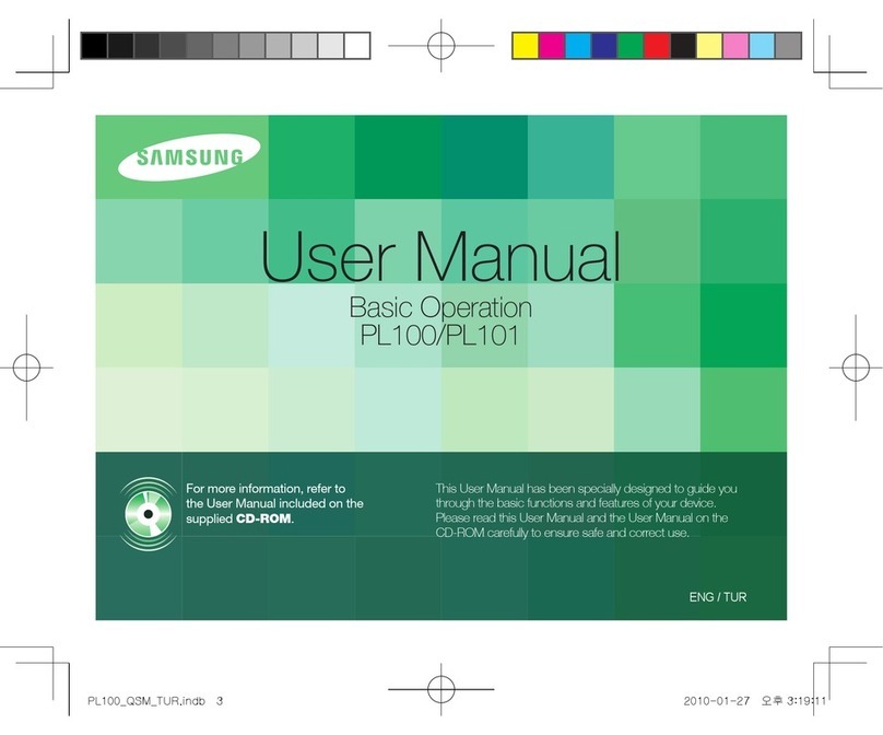 Samsung VLUU PL100 user manual