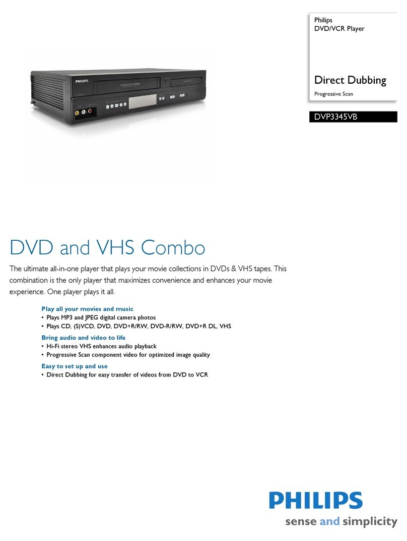 Philips DVP3345VB User manual