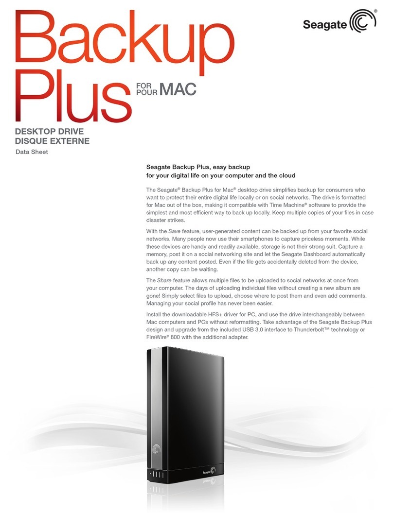 Seagate STCB4000102 User manual