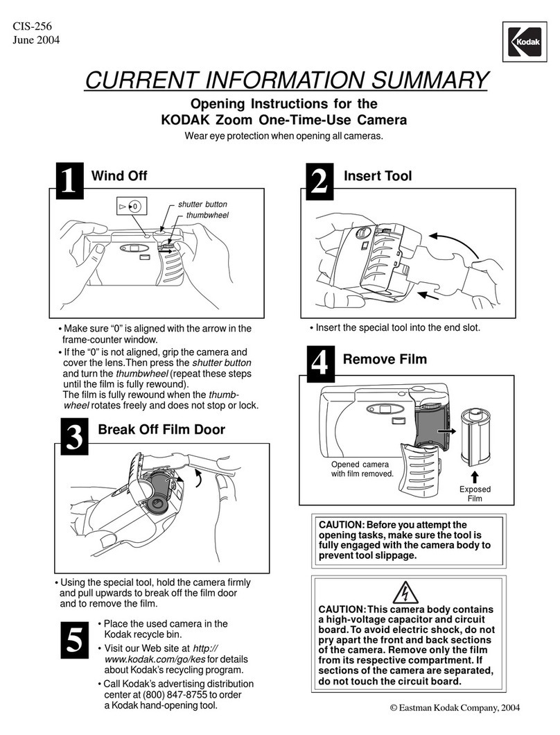 Kodak 8461444 - Max Flash Camera One Time Use Setup guide