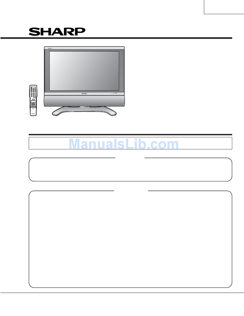 Sharp LC-32HT1U User manual