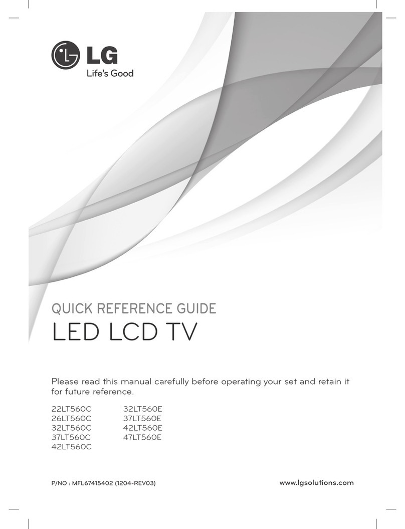 LG 32LT560E User manual