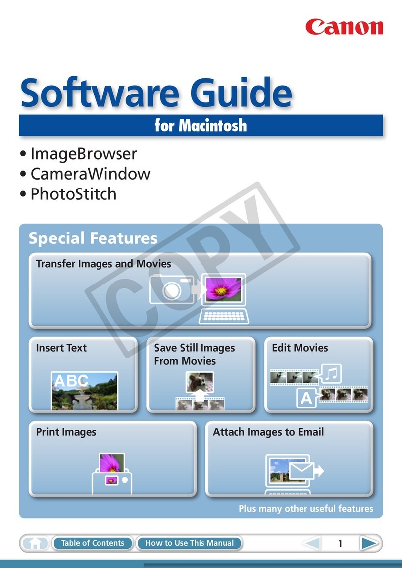 Canon PowerShot S95 Software guide