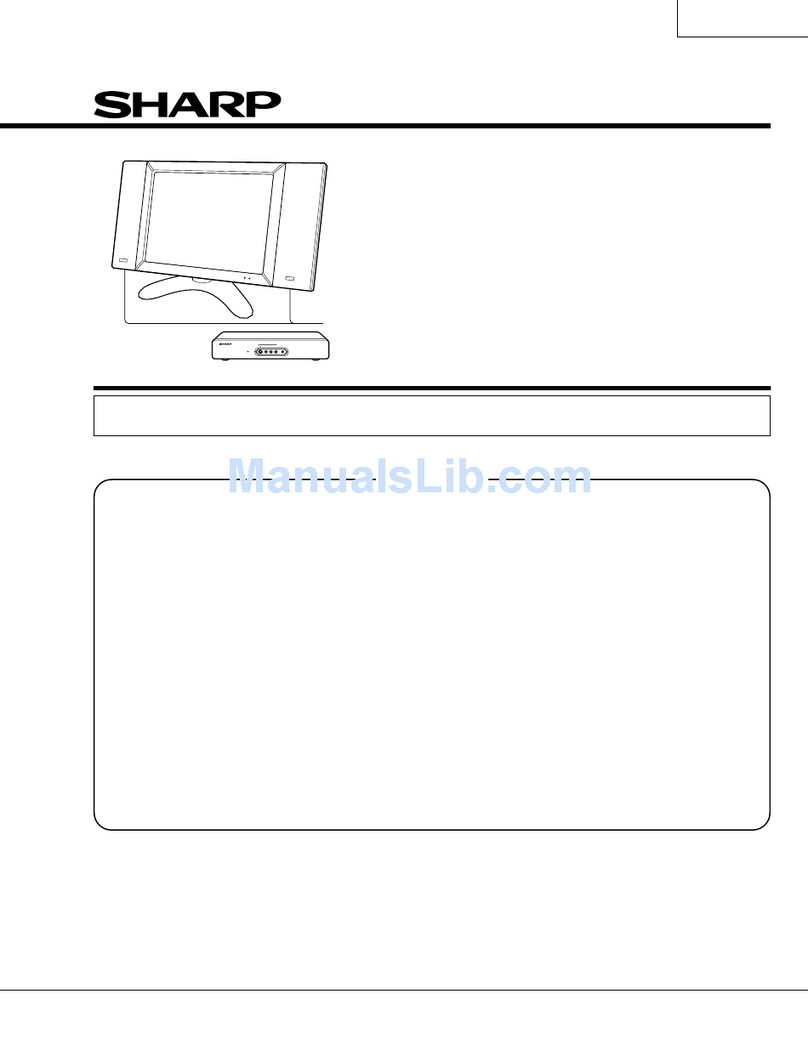 Sharp LC-28HM2U Operation User manual