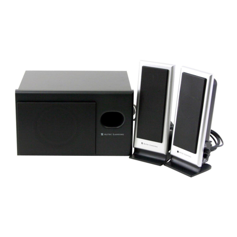 Altec Lansing VS2121 Speakers Connection