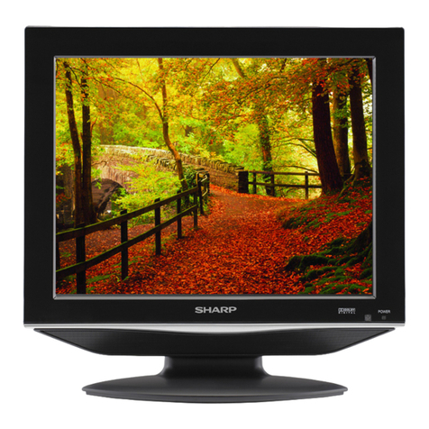 Sharp LC-15SH7U - 15" LCD TV User manual