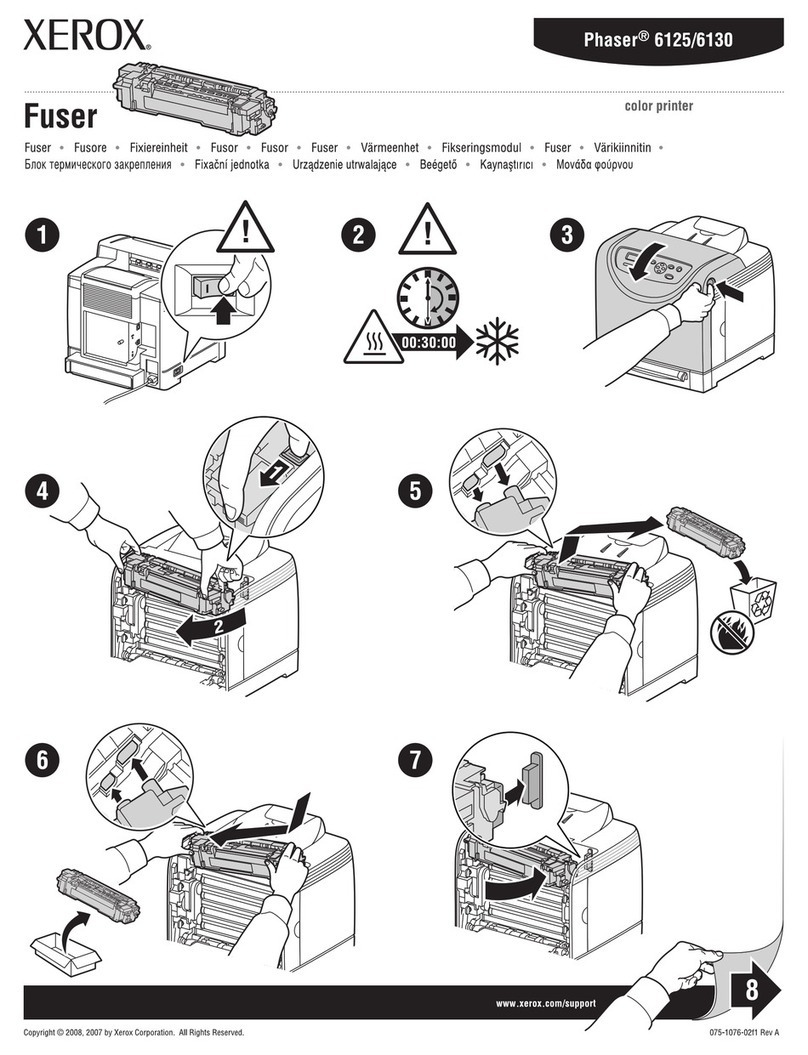 Xerox 6125N - Phaser Color Laser Printer Guide