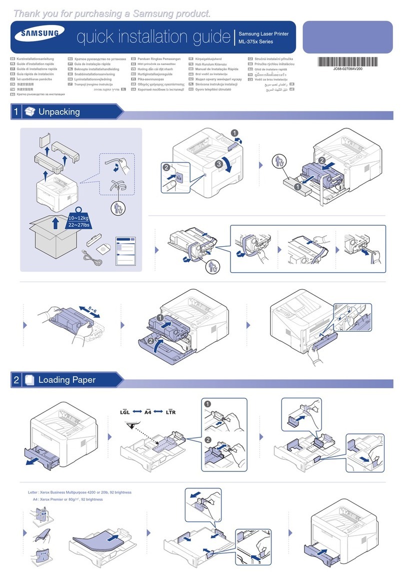 Samsung ML-3750ND User manual Samsung ML-3750ND User manual