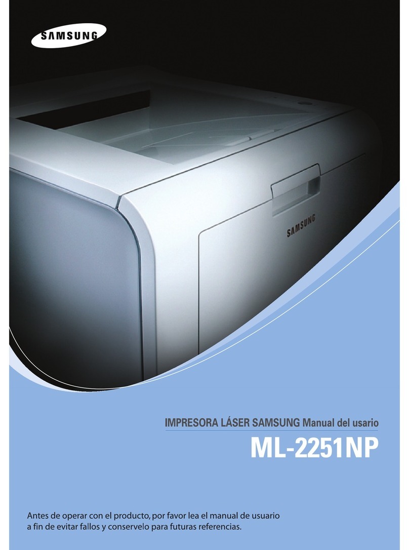 Samsung ML-2251NP - Network Business Laser Printer Manual Del Usuario