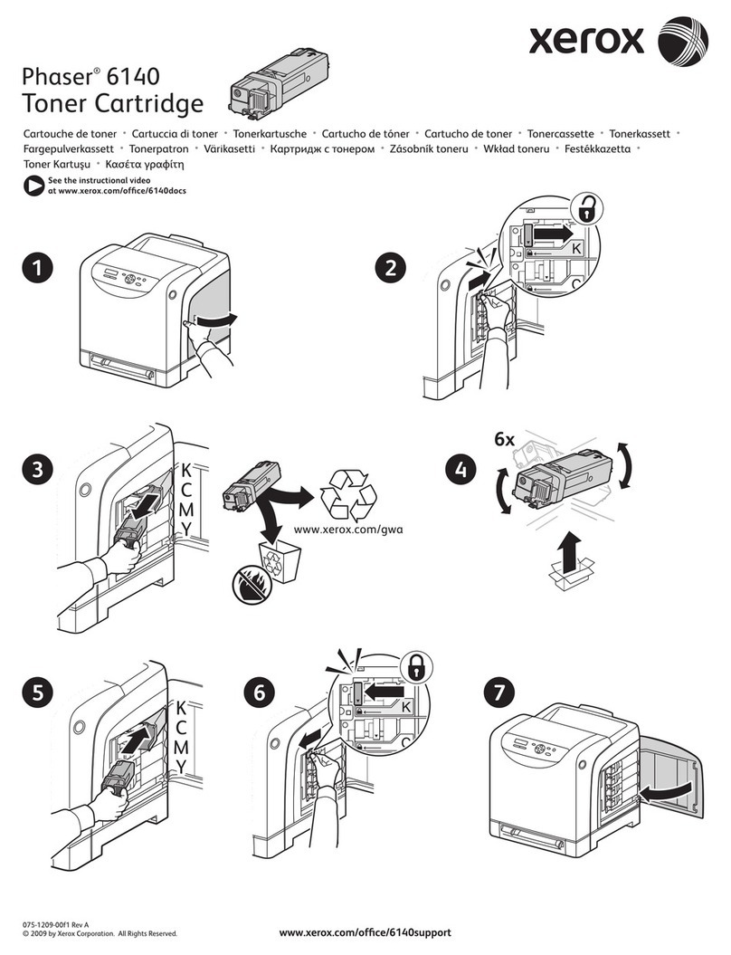 Xerox Phaser 6140N Use and care manual Xerox Phaser 6140N Use and care manual