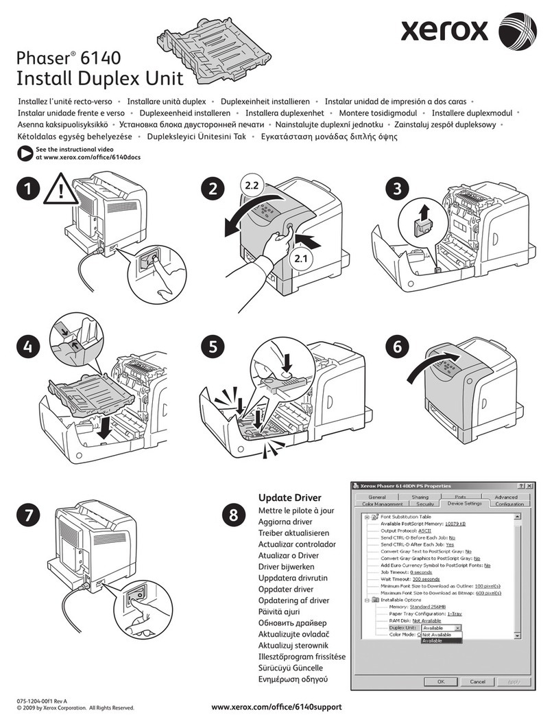 Xerox Phaser  6140N Manual