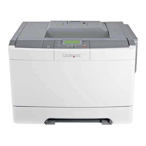Lexmark C540 User manual