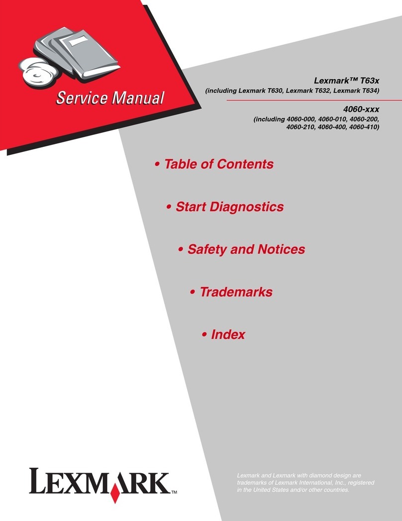 Lexmark 632n - T B/W Laser Printer User manual