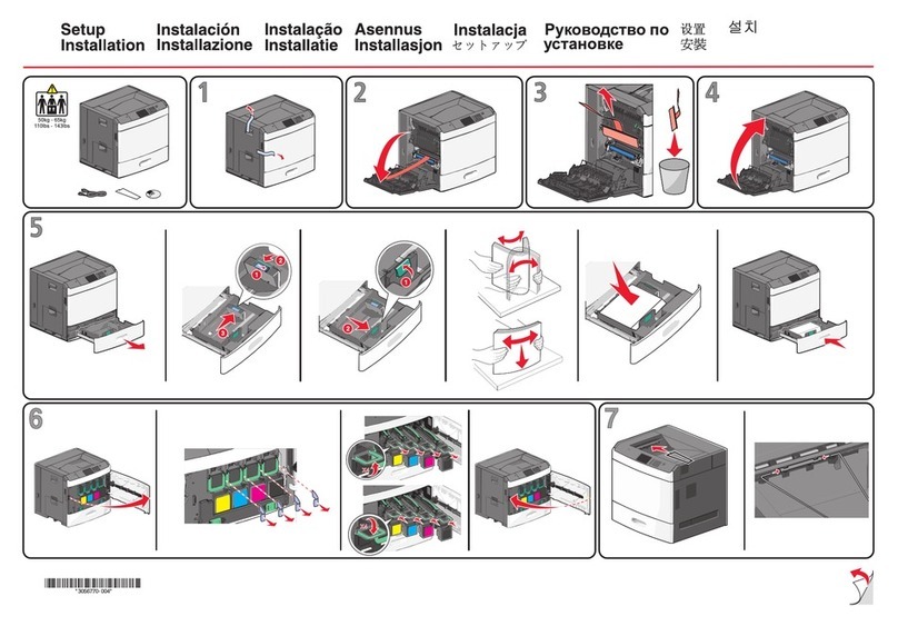 Lexmark C792 Family Manual