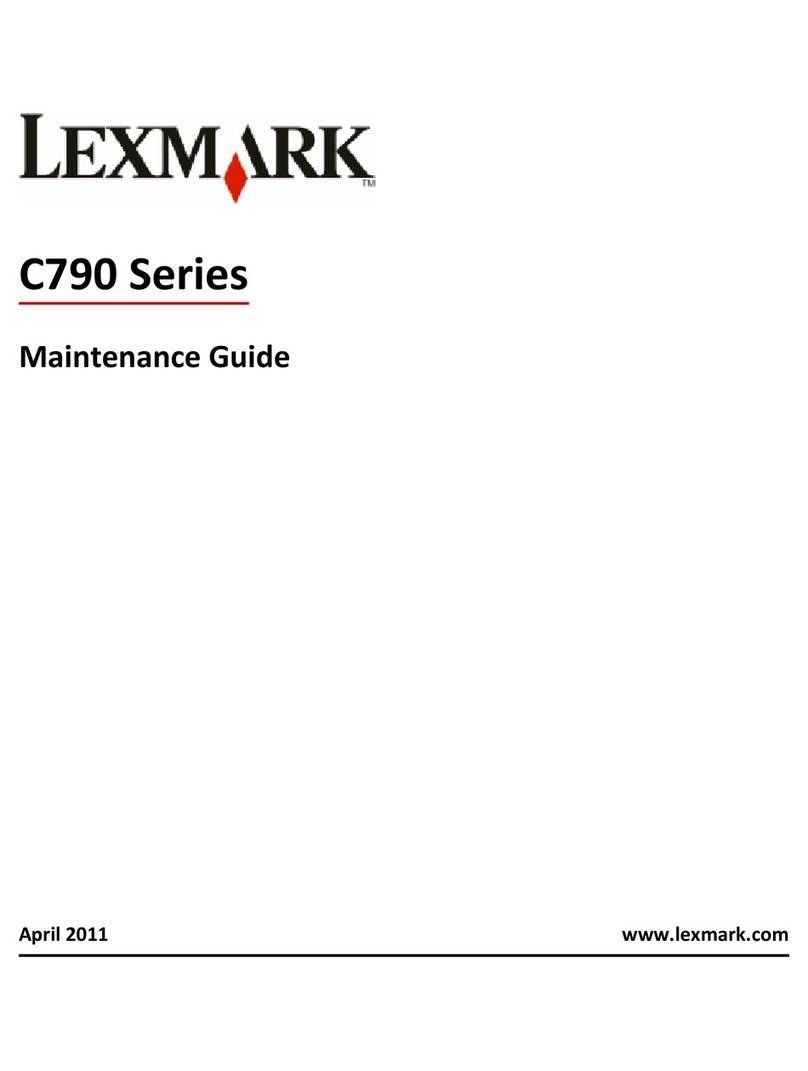 Lexmark C792 Family Operating manual