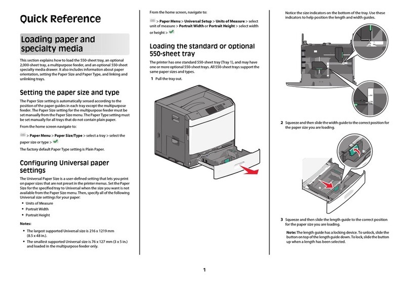 Lexmark C792 Family User manual